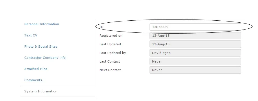 System Update: Merging of records