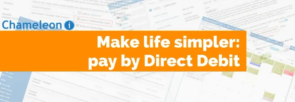 Make life simpler + pay by Direct Debit