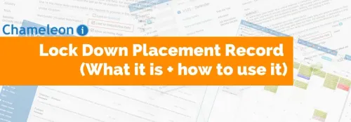 Lock Down Placement Records & how to use it