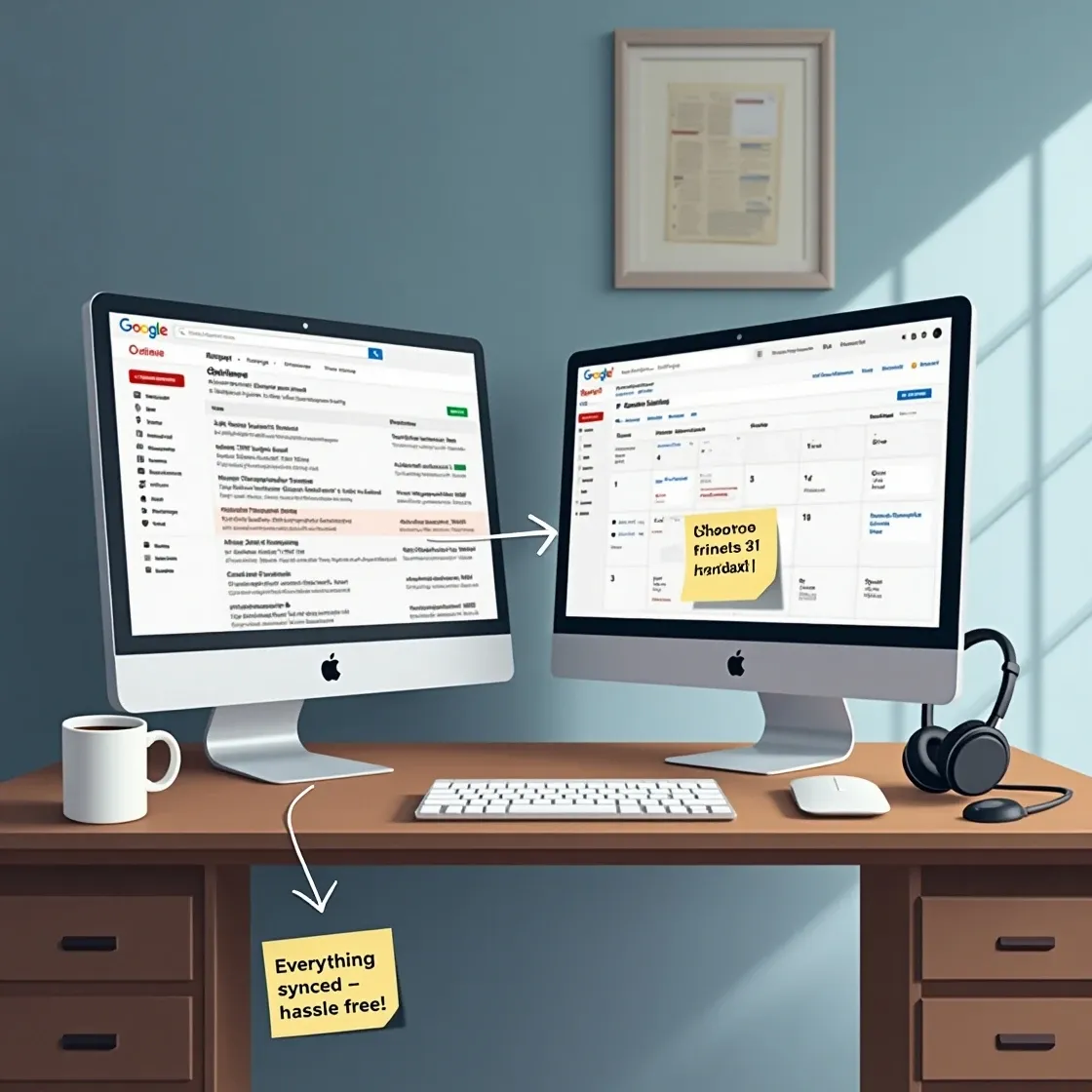 Recruiter using highly realistic Chameleon-i and Gmail integration with synced email, calendar, and candidate records.