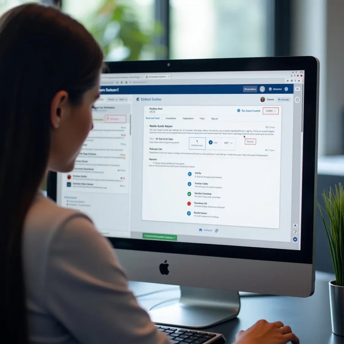 Recruiter using the updated Single Action System in Chameleon-i with an email editor, visible signature, and action options like CV send, interview confirmation, and follow-up settings.
