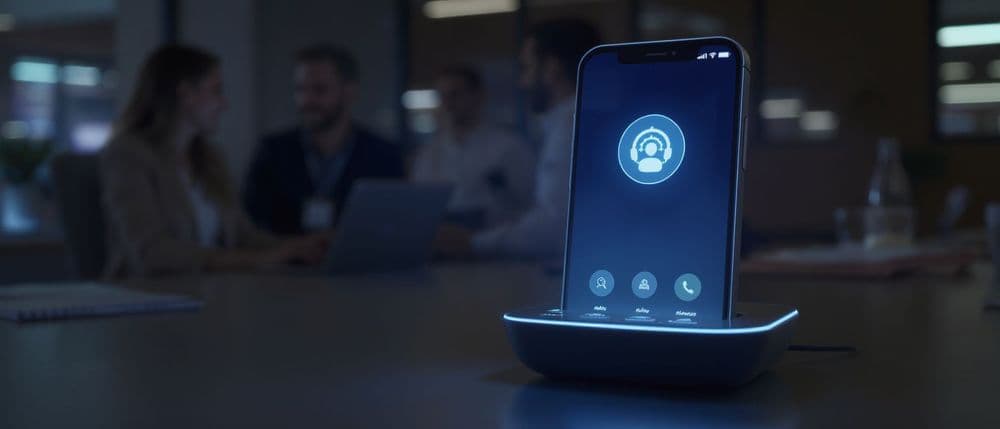 AI receptionist answering candidate and client calls for a recruitment agency