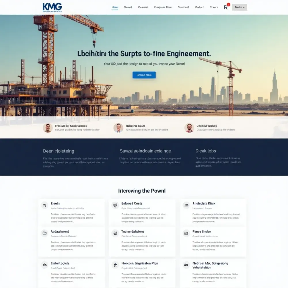 KMG international & Blueprint Recruitment Website