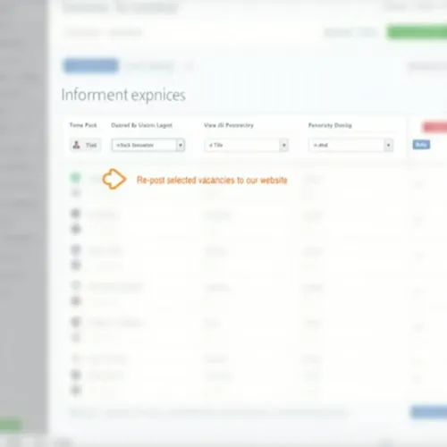 Reposting Vacancies to Chameleon-i Integrated Websites
