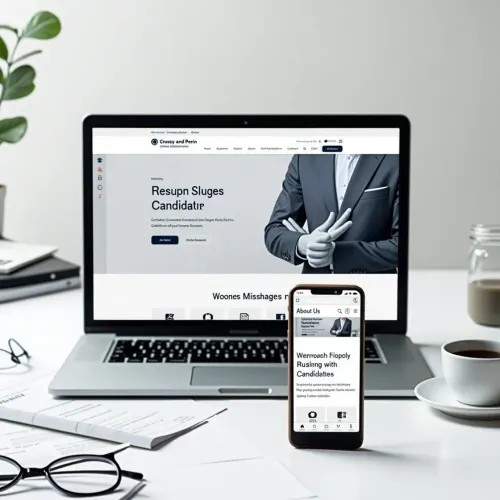 New website launched for Crosby and Perrin powered by Chameleon-i recruitment software