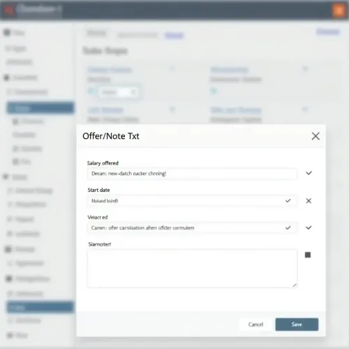 Recording Offer Details in the Offer Action