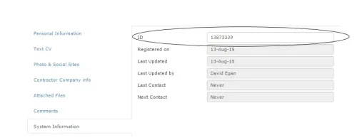System Update: Merging of records