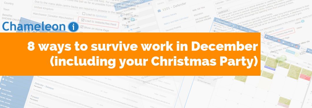 8 ways to survive work in December